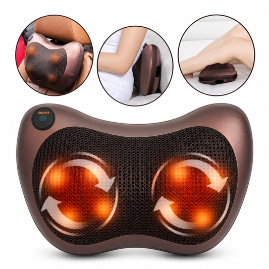 Masajeador Cervical con Calor - Cuello, Espalda y Lumbar